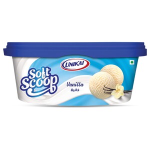Unikai Soft Scoop Ice Cream Vanilla 500Ml