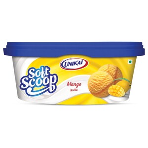 Unikai Soft Scoop Ice Cream Mango 500Ml