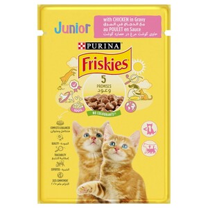 Purina Friskies Cat Junior With Chicken In Gravy 85G