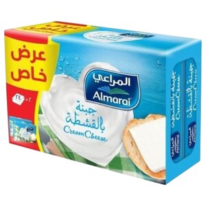 Almarai Cream Cheese 24 Pieces 432G X2
