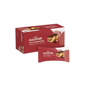 Deemah Curvy Cake Chcocolate 45G X 12