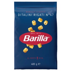 Barilla Pasta Ditalini Rigati 400G