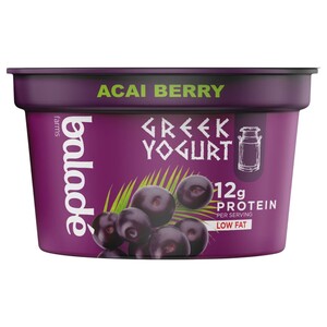 Balade Farms Protein Greek Yogurt Acai Berry Low Fat 180G