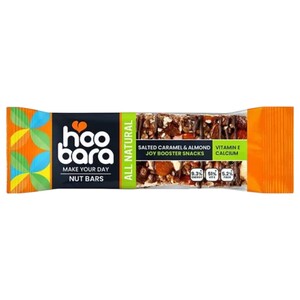Hoo Bara Nuts Bar Salted Caramel & Almond 35G