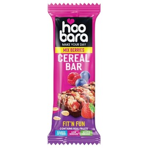 Hoo Bara Cereal Bar Mix Berries 30G