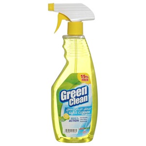 Al Emlaq Green Clean Glass Cleaner Lemon 690Ml
