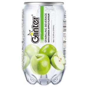 Glinter Sparkling Beverage Green Apple 350Ml