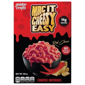 Golden Crafts Mac It Cheesy Easy Cheese Inferno 100G