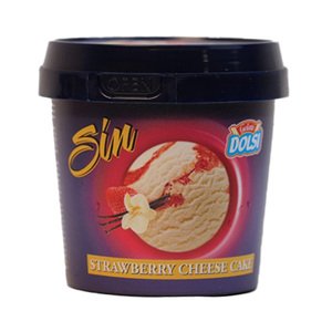 Dolsi Sin Cup Strawberry Cheesecake 100Ml