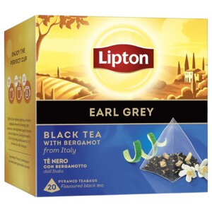 Lipton Earl Grey Black Tea & Bergamot 20 Bags