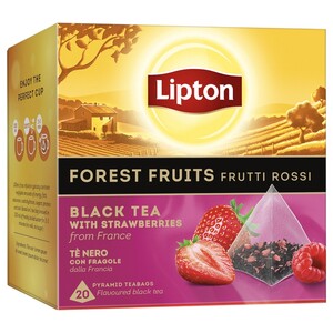 Lipton Forest Fruits Black Tea 20 Bags