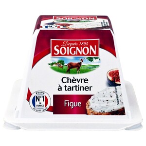 Soignon Chèvre À Tartiner Figue 150G