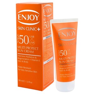 Enjoy Sunscreen High Protection For Healthy & Radiant Skin Spf 50+ 100Ml