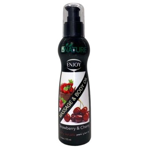 Enjoy Massage Oil Strawberry & Cherry 175Ml