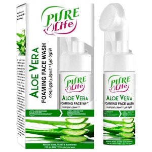 Pure Life Foaming Face Wash With Aloe Vera 150Ml