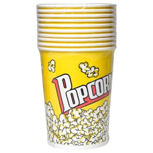 Sunny Plus Popcorn Cup 32Oz 10 Pieces