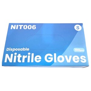 Nitrile Gloves Blue Small 100 Pieces