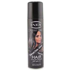 Enjoy Hair Color Spray Black 150Ml