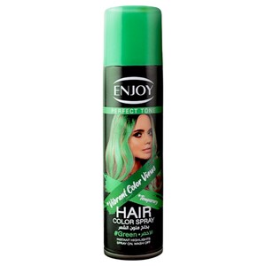 Enjoy Temporary Hair Color Spray Green 150Ml