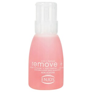 Enjoy Nail Polish Remover Gentle And Nourishing Formula Acetone Free 237Ml