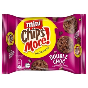 Chips More Mini Cookies Double Chocolate 80G