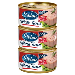 Siblou Tuna In Chili 185G X3