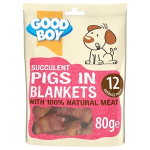 Good Boy Pawsley Pigs In Blankets 80G