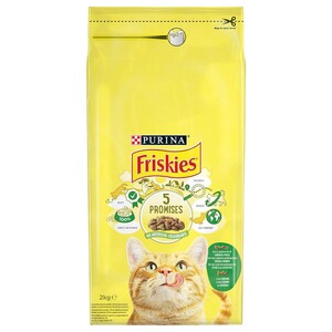 Friskies Cat Food Rabbit & Chicken & Vegetables 2Kg