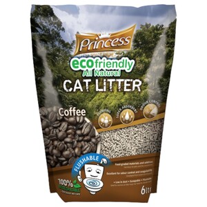 Princess Eco Friendly Cat Litter Coffee 6L