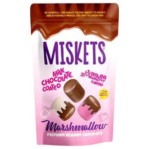 Miskets Chocolate Coated Marshmallow 100G