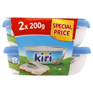 Kiri Creamy Cheese Tub 200G X2