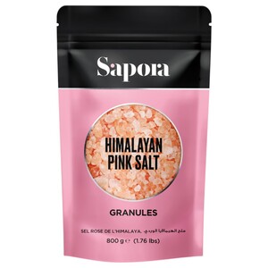 Sapora Himalayan Pink Salt Granules 800G