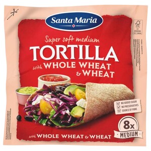 Santa Maria Tortilla Whole Wheat 320G