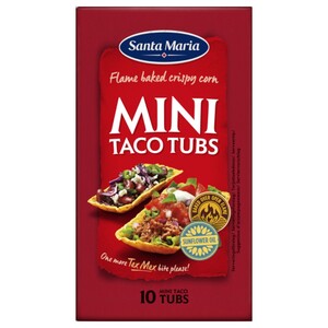 Santa Maria Mini Taco Tubs 86G