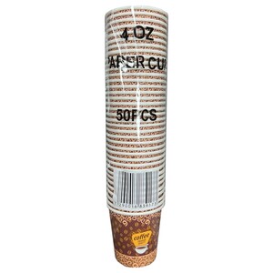 Paper Cups 4Oz 50 Pieces