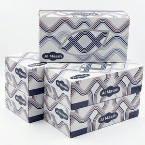 Al Masah Facial Tissue 2 Ply 150 Sheets 4+1 Free