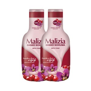 Malizia Shower Gel Goji 1L X2 -15% Off