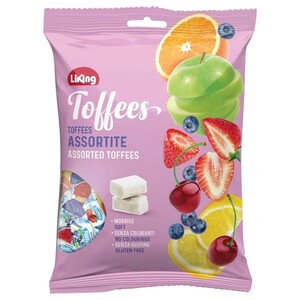 Liking Toffees Assorted Soft Candy 150G