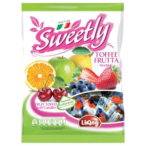 Liking Sweetly Toffee Fruit Candy 500G