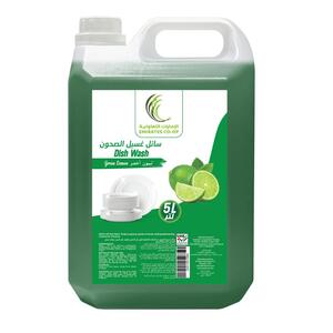 Emirates Royal Regular Dishwash Green Lemon 5Lt