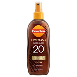 Carroten Protect & Tan Tanning Oil Spf20 150Ml