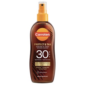 Carroten Protect & Tan Tanning Oil Spf30 150Ml