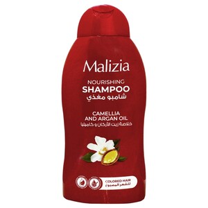Malizia Shampoo Camellia & Argan Oil For Colored Hair 400Ml