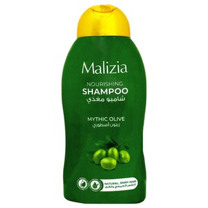 Malizia Shampoo Mythic Olive For Natural Shiny Hair 400Ml