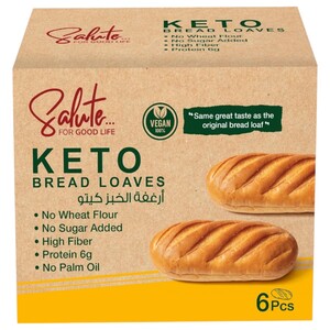 Eurocake Keto Bread Loaves 6 Pieces 35G
