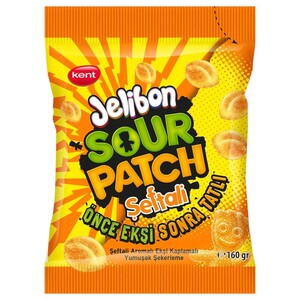 Kent Jelibon Jelly Sour Patch Peach 160G