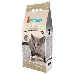 Petfan Bentonite Natural Cat Litter Bag 10L