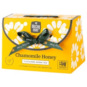 Mccoy Teas Green Tea Chamomile Honey 20G