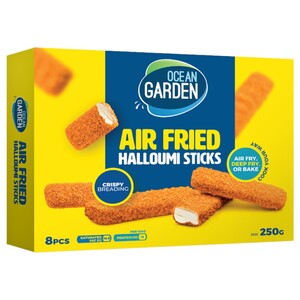 Ocean Garden Frozen Air Fried Halloumi Sticks 8 Pieces 250G