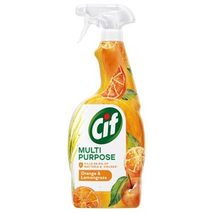 Cif Multi Purpose Spray Orange & Lemongrass 750Ml